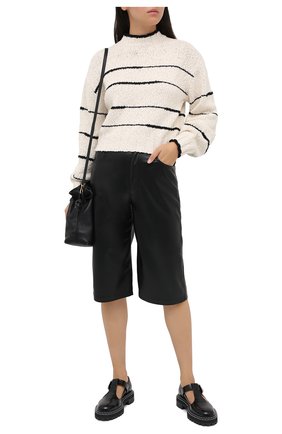 Женский хлопковый свитер PROENZA SCHOULER WHITE LABEL кремвого цвета по цене 42400 руб., арт. WL2037447-KC080 | Фото 2 Женский хлопковый свитер PROENZA SCHOULER WHITE LABEL кремвого цвета, арт. WL2037447-KC080 | Фото 2