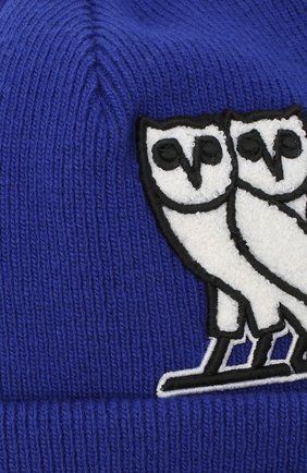 Мужская шерстяная шапка d2 x ovo DSQUARED2 синего цвета по цене 13450 руб., арт. KNM0001 01W03698 | Фото 3 Мужская шерстяная шапка d2 x ovo DSQUARED2 синего цвета, арт. KNM0001 01W03698 | Фото 3