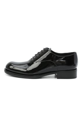 Женская кожаные дерби PRADA черного цвета по цене 66000 руб., арт. 1E415M-069-F0002-A035 | Фото 2 Женская кожаные дерби PRADA черного цвета, арт. 1E415M-069-F0002-A035 | Фото 2