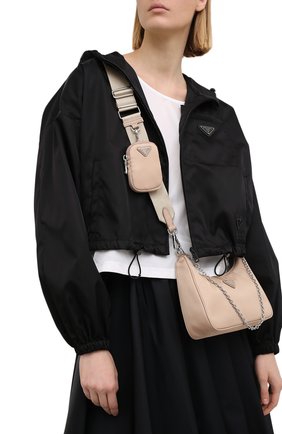 Женская сумка prada re edition bag PRADA бежевого цвета по цене 105000 руб., арт. 1BH204-064-F0770-V1L | Фото 6 Женская сумка prada re edition bag PRADA бежевого цвета, арт. 1BH204-064-F0770-V1L | Фото 6