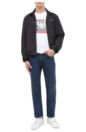 Мужской бомбер d2 x ovo DSQUARED2 черного цвета по цене 69750 руб., арт. S74AM1113/S53575 | Фото 2 Мужской бомбер d2 x ovo DSQUARED2 черного цвета, арт. S74AM1113/S53575 | Фото 2