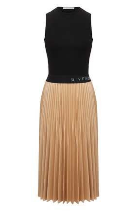 Женское платье из вискозы GIVENCHY кремвого цвета по цене 154500 руб., арт. BW20PM3Z26 | Фото 1 Женское платье из вискозы GIVENCHY кремвого цвета, арт. BW20PM3Z26 | Фото 1
