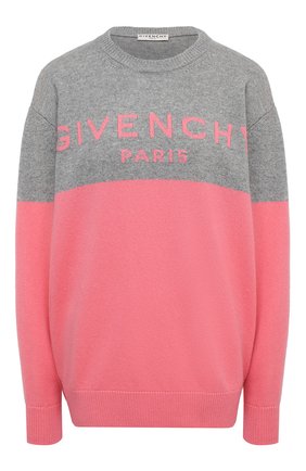 Женский кашемировый свитер GIVENCHY розового цвета по цене 99500 руб., арт. BW90AE4Z7H | Фото 1 Женский кашемировый свитер GIVENCHY розового цвета, арт. BW90AE4Z7H | Фото 1
