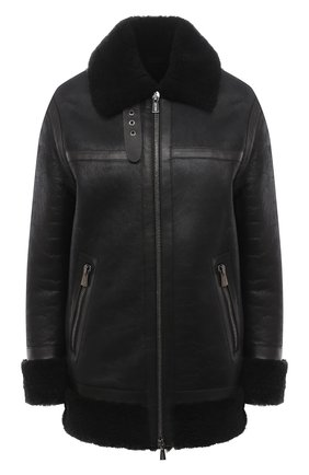 Женская дубленка BALLY черного цвета по цене 272500 руб., арт. L0PE243L-4S035/00 | Фото 1 Женская дубленка BALLY черного цвета, арт. L0PE243L-4S035/00 | Фото 1