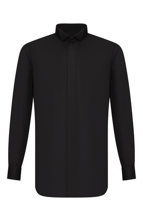 Мужская хлопковая сорочка BRIONI черного цвета по цене 48300 руб., арт. RCX60M/PZ016 | Фото 1 Мужская хлопковая сорочка BRIONI черного цвета, арт. RCX60M/PZ016 | Фото 1