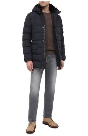 Мужские джинсы KITON серого цвета по цене 91950 руб., арт. UPNJS/J02T65 | Фото 2 Мужские джинсы KITON серого цвета, арт. UPNJS/J02T65 | Фото 2