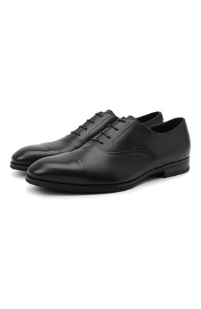 Мужские кожаные дерби CANALI черного цвета по цене 47100 руб., арт. 641226E/RA00466 | Фото 1 Мужские кожаные дерби CANALI черного цвета, арт. 641226E/RA00466 | Фото 1