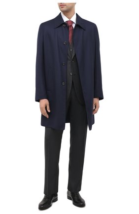 Мужские кожаные дерби CANALI черного цвета по цене 47100 руб., арт. 641226E/RA00466 | Фото 2 Мужские кожаные дерби CANALI черного цвета, арт. 641226E/RA00466 | Фото 2
