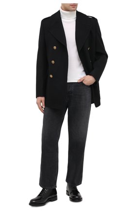 Мужские кожаные ботинки DSQUARED2 черного цвета по цене 48450 руб., арт. ABM0056 24900001 | Фото 2 Мужские кожаные ботинки DSQUARED2 черного цвета, арт. ABM0056 24900001 | Фото 2