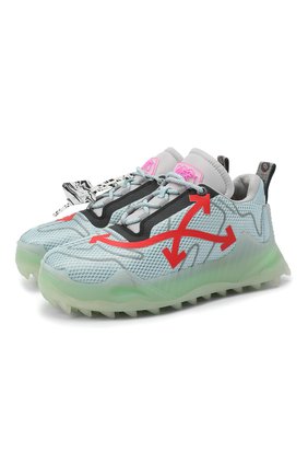 Мужские текстильные кроссовки odsy mesh OFF-WHITE голубого цвета по цене 51900 руб., арт. 0MIA179E20FAB0017925 | Фото 1 Мужские текстильные кроссовки odsy mesh OFF-WHITE голубого цвета, арт. 0MIA179E20FAB0017925 | Фото 1
