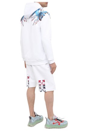 Мужские текстильные кроссовки odsy mesh OFF-WHITE голубого цвета по цене 51900 руб., арт. 0MIA179E20FAB0017925 | Фото 2 Мужские текстильные кроссовки odsy mesh OFF-WHITE голубого цвета, арт. 0MIA179E20FAB0017925 | Фото 2
