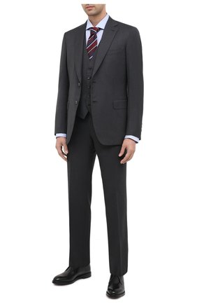 Мужской кожаные дерби DOLCE & GABBANA черного цвета по цене 78700 руб., арт. A10646/AX038 | Фото 2 Мужской кожаные дерби DOLCE & GABBANA черного цвета, арт. A10646/AX038 | Фото 2