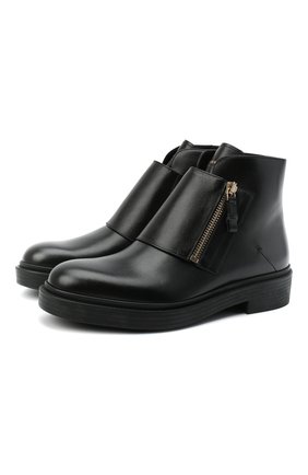 Мужские кожаные сапоги GIORGIO ARMANI черного цвета по цене 57650 руб., арт. X2M320/XF494 | Фото 1 Мужские кожаные сапоги GIORGIO ARMANI черного цвета, арт. X2M320/XF494 | Фото 1