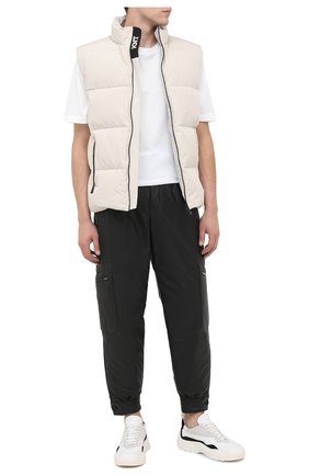 Мужские кожаные джоггеры GIORGIO ARMANI черного цвета по цене 479000 руб., арт. 9SP50P/9SP50 | Фото 2 Мужские кожаные джоггеры GIORGIO ARMANI черного цвета, арт. 9SP50P/9SP50 | Фото 2