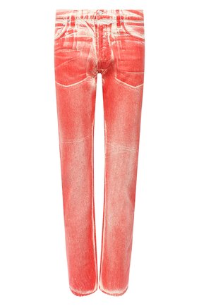 Мужские джинсы HELMUT LANG красного цвета по цене 52650 руб., арт. K05DM202 | Фото 1 Мужские джинсы HELMUT LANG красного цвета, арт. K05DM202 | Фото 1