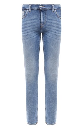 Мужские джинсы 7 FOR ALL MANKIND синего цвета по цене 21300 руб., арт. JSD41200NB | Фото 1 Мужские джинсы 7 FOR ALL MANKIND синего цвета, арт. JSD41200NB | Фото 1