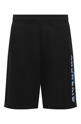 Мужские хлопковые шорты GIVENCHY черного цвета по цене 52400 руб., арт. BM50MT30AF | Фото 1 Мужские хлопковые шорты GIVENCHY черного цвета, арт. BM50MT30AF | Фото 1