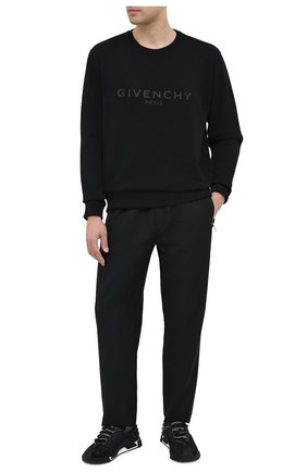 Мужской шерстяные брюки GIVENCHY черного цвета по цене 46700 руб., арт. BM50N61Y8K | Фото 2 Мужской шерстяные брюки GIVENCHY черного цвета, арт. BM50N61Y8K | Фото 2