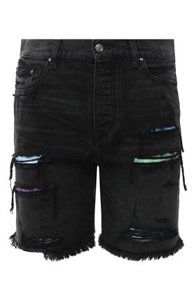 Мужские джинсовые шорты AMIRI черного цвета по цене 52650 руб., арт. F0M11204RD | Фото 1 Мужские джинсовые шорты AMIRI черного цвета, арт. F0M11204RD | Фото 1