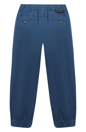 Детские хлопковые брюки-карго STELLA MCCARTNEY синего цвета по цене 6730 руб., арт. 601441/SPK65 | Фото 2 Детские хлопковые брюки-карго STELLA MCCARTNEY синего цвета, арт. 601441/SPK65 | Фото 2