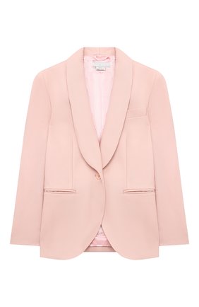 Детский шерстяной костюм STELLA MCCARTNEY розового цвета по цене 27400 руб., арт. 601407/SPKB5 | Фото 2 Детский шерстяной костюм STELLA MCCARTNEY розового цвета, арт. 601407/SPKB5 | Фото 2 (Материал внешний: Шерсть; Рукава: Длинные; Материал подклада: Вискоза; Кросс-КТ: костюм; Ростовка одежда: 9 лет | 134 см, 12 лет | 152 см, 13 - 15 лет | 158 см, 16 лет | 164 см, 3 года | 98 см, 5 лет | 110 см, 7 лет | 122 см)
