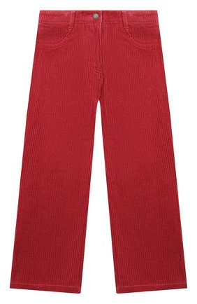 Детского хлопковые брюки STELLA MCCARTNEY розового цвета по цене 6730 руб., арт. 601259/SPK09 | Фото 1 Детского хлопковые брюки STELLA MCCARTNEY розового цвета, арт. 601259/SPK09 | Фото 1