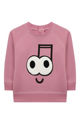 Детский хлопковый свитшот STELLA MCCARTNEY розового цвета по цене 4305 руб., арт. 601056/SPJ99 | Фото 1 Детский хлопковый свитшот STELLA MCCARTNEY розового цвета, арт. 601056/SPJ99 | Фото 1 (Рукава: Длинные; Материал внешний: Хлопок; Ростовка одежда: 9 мес | 74 см, 12 мес | 80 см, 18 мес | 86 см, 24 мес | 92 см, 6 мес | 68 см)