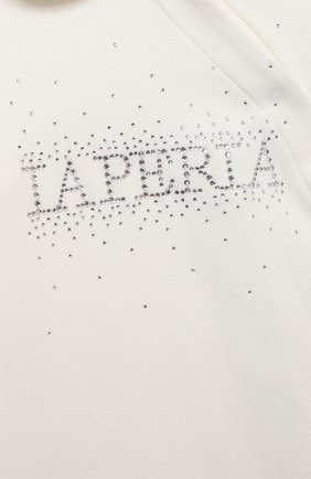 Детский комплект из 4-х предметов LA PERLA бежевого цвета по цене 25200 руб., арт. 48313 | Фото 7 Детский комплект из 4-х предметов LA PERLA бежевого цвета, арт. 48313 | Фото 7