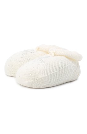 Детский комплект из 4-х предметов LA PERLA бежевого цвета по цене 25200 руб., арт. 48313 | Фото 8 Детский комплект из 4-х предметов LA PERLA бежевого цвета, арт. 48313 | Фото 8