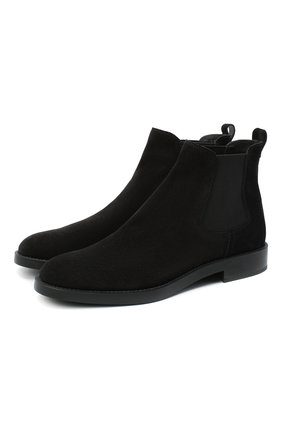 Женские замшевые ботинки TOD’S черного цвета по цене 49950 руб., арт. XXW60C0DD50RE0 | Фото 1 Женские замшевые ботинки TOD’S черного цвета, арт. XXW60C0DD50RE0 | Фото 1