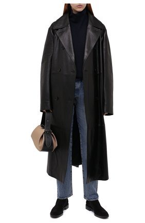 Женские замшевые ботинки TOD’S черного цвета по цене 49950 руб., арт. XXW60C0DD50RE0 | Фото 2 Женские замшевые ботинки TOD’S черного цвета, арт. XXW60C0DD50RE0 | Фото 2