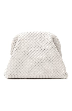 Женский клатч pouch BOTTEGA VENETA белого цвета по цене 278500 руб., арт. 639296/V01D0 | Фото 1 Женский клатч pouch BOTTEGA VENETA белого цвета, арт. 639296/V01D0 | Фото 1 (Материал: Натуральная кожа; Размер: medium; Женское Кросс-КТ: Клатч-клатчи)