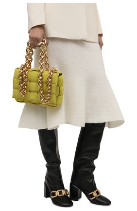 Женская сумка BOTTEGA VENETA светло-зеленого цвета по цене 262500 руб., арт. 631421/V04N0 | Фото 2 Женская сумка BOTTEGA VENETA светло-зеленого цвета, арт. 631421/V04N0 | Фото 2