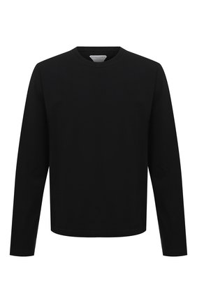 Мужская хлопковый лонгслив BOTTEGA VENETA черного цвета по цене 37050 руб., арт. 639526/VF1U0 | Фото 1 Мужская хлопковый лонгслив BOTTEGA VENETA черного цвета, арт. 639526/VF1U0 | Фото 1