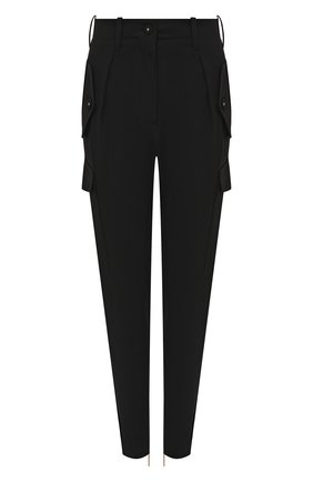 Женские шерстяные брюки GIORGIO ARMANI черного цвета по цене 108000 руб., арт. 0WHPP0E0/T01QW | Фото 1 Женские шерстяные брюки GIORGIO ARMANI черного цвета, арт. 0WHPP0E0/T01QW | Фото 1