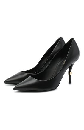 Женская кожаные туфли cardinale DOLCE & GABBANA черного цвета по цене 56700 руб., арт. CD1571/AW549 | Фото 1 Женская кожаные туфли cardinale DOLCE & GABBANA черного цвета, арт. CD1571/AW549 | Фото 1