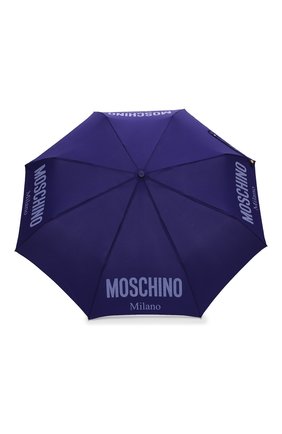 Женский складной зонт MOSCHINO синего цвета по цене 9770 руб., арт. 8021-0PENCL0SE | Фото 1 Женский складной зонт MOSCHINO синего цвета, арт. 8021-0PENCL0SE | Фото 1