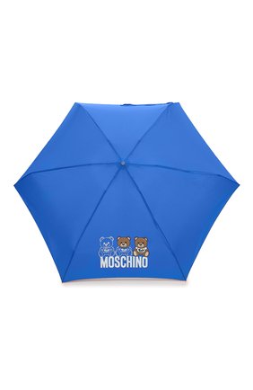 Женский складной зонт MOSCHINO синего цвета по цене 6335 руб., арт. 8061-SUPERMINI | Фото 1 Женский складной зонт MOSCHINO синего цвета, арт. 8061-SUPERMINI | Фото 1 (Материал: Текстиль, Металл)