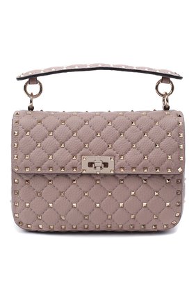 Женская сумка valentino garavani rockstud spike VALENTINO бежевого цвета по цене 210500 руб., арт. UW2B0H58/AVB | Фото 1 Женская сумка valentino garavani rockstud spike VALENTINO бежевого цвета, арт. UW2B0H58/AVB | Фото 1