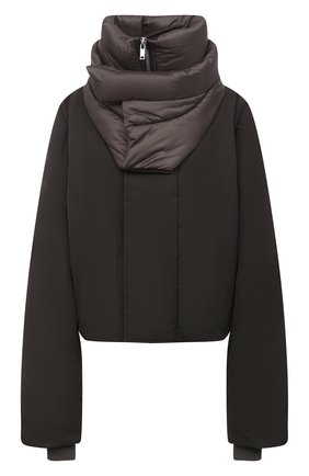 Женский пуховая куртка RICK OWENS серого цвета по цене 222000 руб., арт. RP20F2772/TTD2 | Фото 1 Женский пуховая куртка RICK OWENS серого цвета, арт. RP20F2772/TTD2 | Фото 1