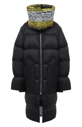 Женский пуховик RICK OWENS черного цвета по цене 199500 руб., арт. RP20F2918/NZLD3 | Фото 1 Женский пуховик RICK OWENS черного цвета, арт. RP20F2918/NZLD3 | Фото 1