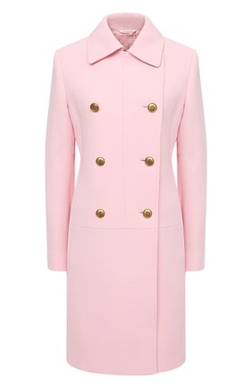 Женское шерстяное пальто GIVENCHY розового цвета по цене 199500 руб., арт. BWC072127Y | Фото 1 Женское шерстяное пальто GIVENCHY розового цвета, арт. BWC072127Y | Фото 1