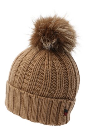 Женский кашемировая шапка WOOLRICH бежевого цвета по цене 15950 руб., арт. CFWWAC0092FR/UF0391 | Фото 2 Женский кашемировая шапка WOOLRICH бежевого цвета, арт. CFWWAC0092FR/UF0391 | Фото 2