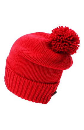 Женский шерстяная шапка WOOLRICH красного цвета по цене 7505 руб., арт. CFWWAC0097FR/UF0096 | Фото 2 Женский шерстяная шапка WOOLRICH красного цвета, арт. CFWWAC0097FR/UF0096 | Фото 2