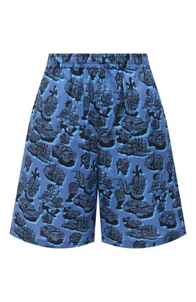 Женские хлопковые шорты STELLA MCCARTNEY синего цвета по цене 49200 руб., арт. 600473/SPN12 | Фото 1 Женские хлопковые шорты STELLA MCCARTNEY синего цвета, арт. 600473/SPN12 | Фото 1