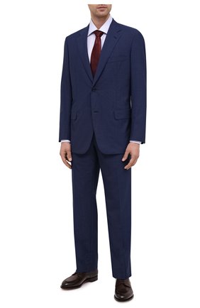 Мужская хлопковая сорочка CANALI голубого цвета по цене 36300 руб., арт. XX05/GX02024 | Фото 2 Мужская хлопковая сорочка CANALI голубого цвета, арт. XX05/GX02024 | Фото 2