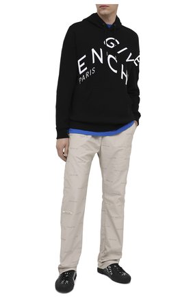 Мужские кожаные кеды tennis light GIVENCHY черного цвета по цене 52350 руб., арт. BH001TH0P1 | Фото 2 Мужские кожаные кеды tennis light GIVENCHY черного цвета, арт. BH001TH0P1 | Фото 2