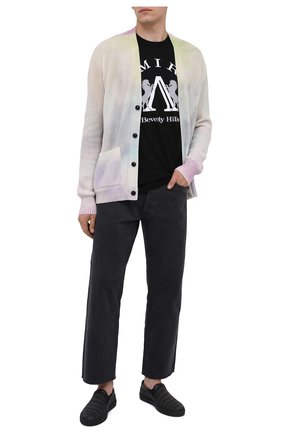 Мужские слипоны GIVENCHY черного цвета по цене 39550 руб., арт. BH200MH0NU | Фото 2 Мужские слипоны GIVENCHY черного цвета, арт. BH200MH0NU | Фото 2