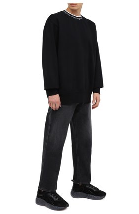 Мужские замшевые кроссовки rockaway ACNE STUDIOS черного цвета по цене 37050 руб., арт. BD0136 | Фото 2 Мужские замшевые кроссовки rockaway ACNE STUDIOS черного цвета, арт. BD0136 | Фото 2
