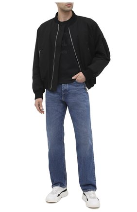 Мужская хлопковая футболка BERLUTI черного цвета по цене 49650 руб., арт. R18JRS50-004 | Фото 2 Мужская хлопковая футболка BERLUTI черного цвета, арт. R18JRS50-004 | Фото 2